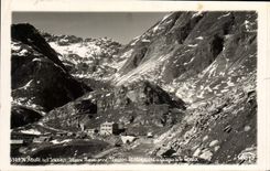 CPA Route de l'Iseran Maison cantonniere 