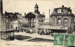 CPA Amiens Gare Saint Roch 