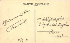 CPA Reims Dans les Ruines Apres la Retraite des Allemands La cathedrale La rue de l'Ecole de Medecine Militaria 