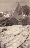 VINTAGE POSTCARD Chamonix Sea of Ice and Arguille of Thickly