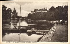 CPA Metz La Moselle Au Bas De L'Esplanade