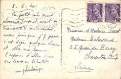 Opinión de Lisieux de la POSTAL de la VENDIMIA