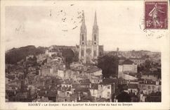 CPA Dijon Niort Vue du Quartier St Andre prise du haut du donjon 