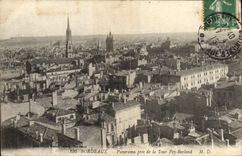 CPA Bordeaux Panorama Pris de la Tour Pey Berland