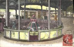 CPA Vichy Source Grande Grille