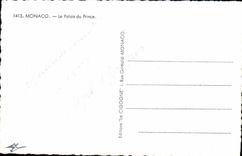 CPA Monaco Le Palais du Prince