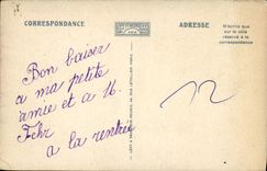 VINTAGE POSTCARD Paris Places Opera