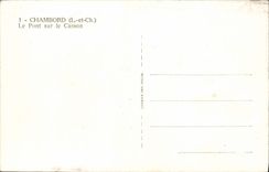 CPA Chambord Le Pont Sur le Casson