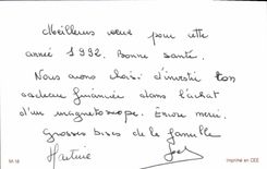 CPM Meilleurs Voeux D'Aquitaine Bordeaux