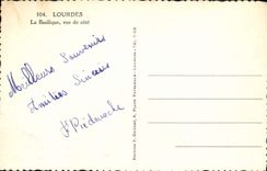 POSTAL MODERNA pesado la basílica vista de la dimensión