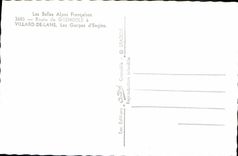 CPM Route de Grenoble a Villard les Bains Les gorges d'Engins