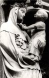 CPM Riom L'Eglise Du Marthuret La Vierge a l'oiseau