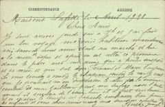 CPA Maisons Laffitte Le Parc Place et Avenue du Chateau