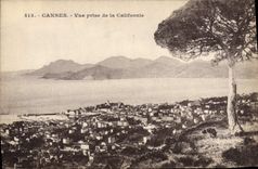 CPA Cannes Vue Prise de la Californie