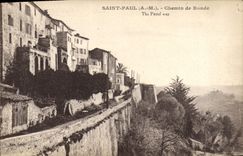 CPA Saint Paul Chemin de Ronde 