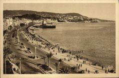 CPA Nice Vue D'Ensemble de la Promenade