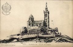 CPA Marseille Notre Dame De la Garde