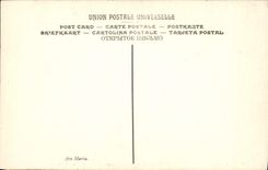 VINTAGE POSTCARD Bonvin the Ave Maria Museum of Luxembourg Paris