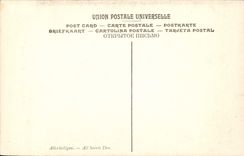 VINTAGE POSTCARD Museum Of Luxembourg Paris Breton All Saints' day