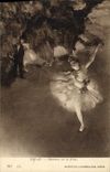 VINTAGE POSTCARD Museum Of Luxembourg Paris Degas Dancer On the Scene