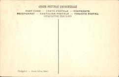 VINTAGE POSTCARD Museum Of Luxembourg Paris Desired Lucas Grace