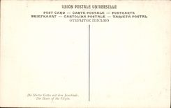 VINTAGE POSTCARD Museum Of Luxembourg Paris Dubufe Hours of the Virgin