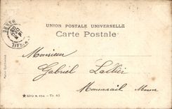 VINTAGE POSTCARD Fantasy Woman Eve de Milo Madnesses Shepherdess