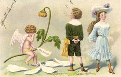 CPA Fantaisie Enfants Ange 