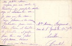 VINTAGE POSTCARD Fantasy Child Cross faith