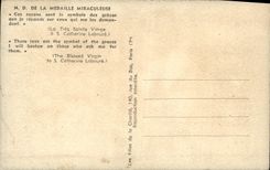 CPA ND de la medaille miraculeuse 