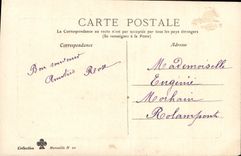 VINTAGE POSTCARD Fantasy the brook