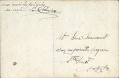 VINTAGE POSTCARD Fantasy Woman Artichoke