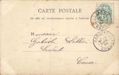 VINTAGE POSTCARD Fantasy Ophelie Woman