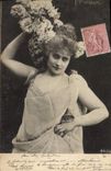 VINTAGE POSTCARD Fantasy Woman Subsidiary