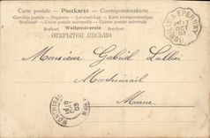 VINTAGE POSTCARD Fantasy Woman Subsidiary