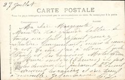 VINTAGE POSTCARD Fantasy Living room 1909 Benoit Levy accomplices Breton