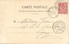 CPA Fantaisie La famille Durand au theatre L'enthousiasme 