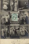CPA Fantaisie Danseurs transformistes