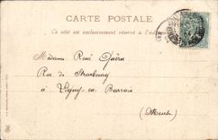 VINTAGE POSTCARD Fantasy Peasants