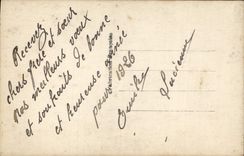 CPA Fantaisie Bonne annee