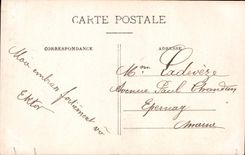 VINTAGE POSTCARD Fantasy Woman the heart