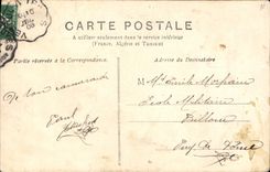 VINTAGE POSTCARD Fantasy Woman charms of the life