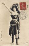 VINTAGE POSTCARD Fantasy Lhery Woman