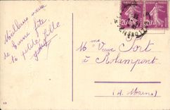 CPA Fantaisie Chien