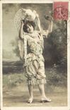 VINTAGE POSTCARD Fantasy Pilichinelles Woman