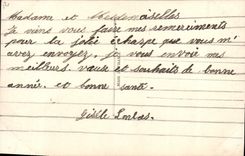 VINTAGE POSTCARD Fantaisie Child Telephones