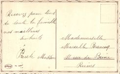 CPA Fantaisie Bonne annee