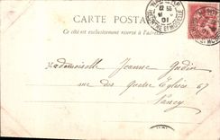 VINTAGE POSTCARD Fantasy Woman Year 1901 Hope