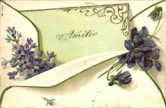 CPA Fantaisie Fleurs