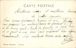 CPA Fantaisie Bonne annee Fer a cheval